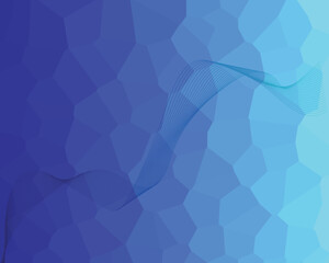 Obraz premium abstract blue background with lines