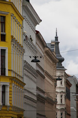 Fototapeta na wymiar Classic architecture in the downtown of Vienna, Austria