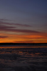 Fototapeta premium sunset over the sea