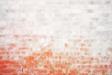 Brick white grainy background, abstract blurred color gradient noise texture