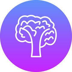 Snow Covered Tree Icon
