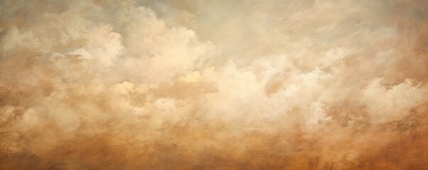 Bronze sky with white cloud background