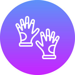 Obraz premium Gloves Icon