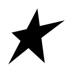 Stylish Hand Drawn Filled Stars Icons | Sparkle/Stars Black SVG Icons Set