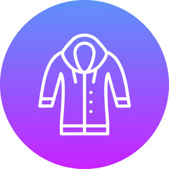 Man Raincoat Icon