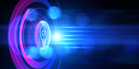 Innovation business technology concept concept illustration.