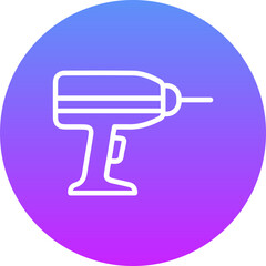 Obraz premium Drill Icon