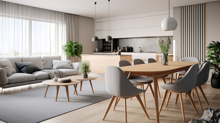 Simplicity Meets Style: Modern Living in a Scandinavian Apartment