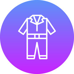 Coverall Clothes Icon