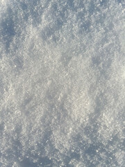 Obraz premium Winter snow. Snow texture Top view of snow. Texture for design. Snowflakes.