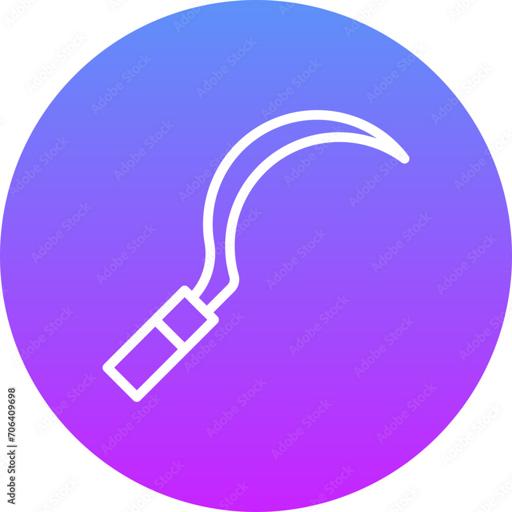 Poster Sickle Icon