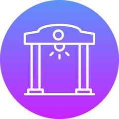 Security Gate Icon
