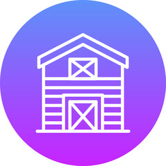 Obraz premium Barn Icon