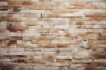 Cream and cinnamon brick wall concrete or stone texture