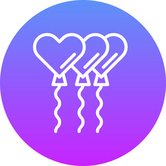 Wedding Balloon Icon