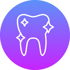 Clean Tooth Icon