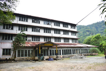 Obraz premium houses in the village