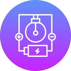 Electric Circuit Icon