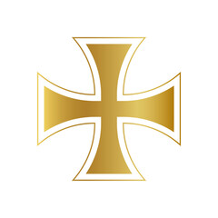 Christian cross Celtic cross Crucifix, christian cross, christianity, gold, golden cross vector