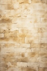 Cream and gold brick wall concrete or stone texture