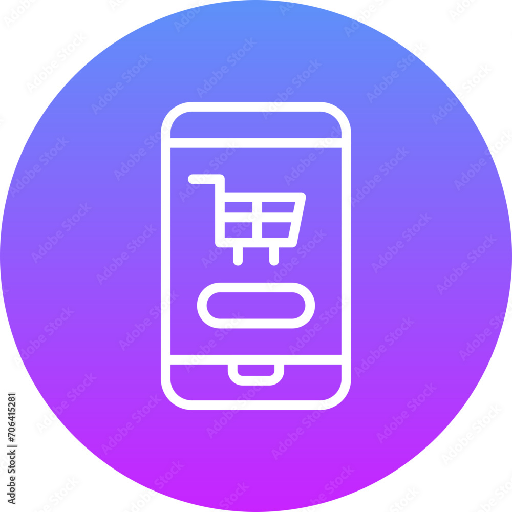 Sticker ecommerce icon