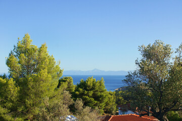 Fototapeta na wymiar Nice view from Alonissos, Greece