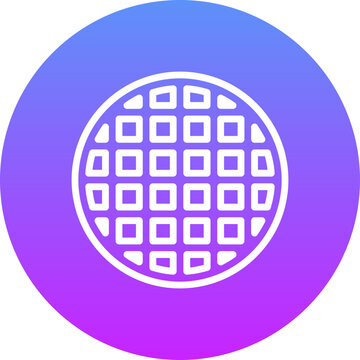 recommend clip art: Waffle Icon