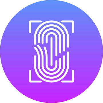 recommend clip art: Fingerprint Icon