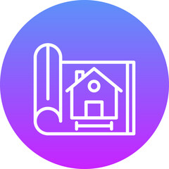 House Blueprint Icon