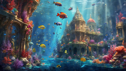 Underwater view HD Download