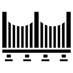 Bridge Construction Icon of Engineering iconset.
