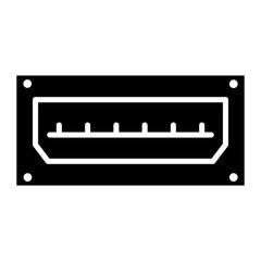 Hdmi Port Icon of Computer and Hardware iconset.