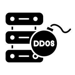 Server Ddos Icon of Cyber Security iconset.