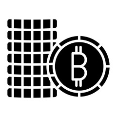 Bitcoin Icon of Cyber Security iconset.