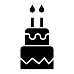 Cake Icon of Party and Celebration iconset.