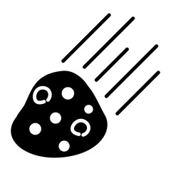 Meteorites Icon of Space Technology iconset. © Icons Studio