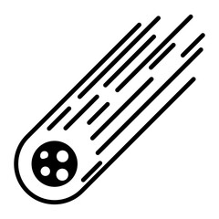 Comet Icon of Space Technology iconset.
