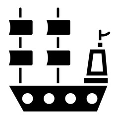 Galleon Icon of Pirate iconset.