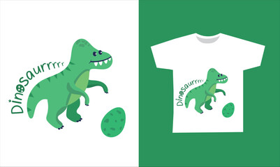 Dinosaur Vector. Cute dinosaur vectors, roar, pattern. Tshirt design
