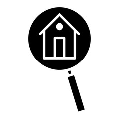 Search House Icon of Real Estate iconset.