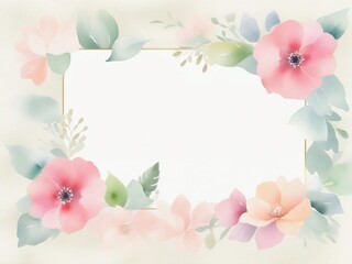 Plant and Flower Theme Design Template