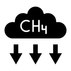 Methane Icon of Nuclear Energy iconset.