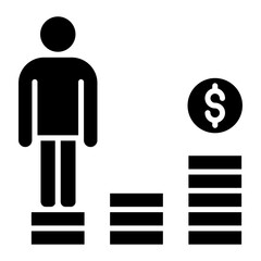 Motivation & Incentives Icon of Human Resource iconset.