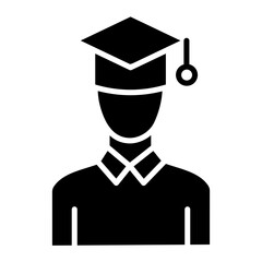 Male Graduate Icon of Learning iconset.