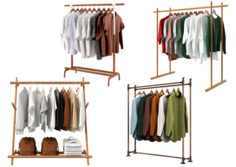 Shirt Clothing Rack PNG