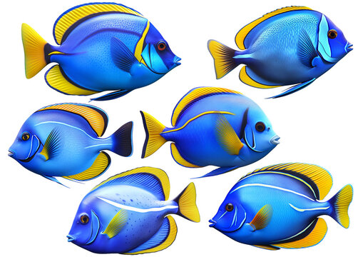 Pacific Blue Tang PNG