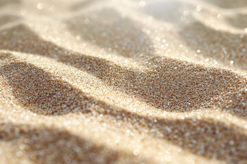 Fototapeta na wymiar sand on the beach in the summer