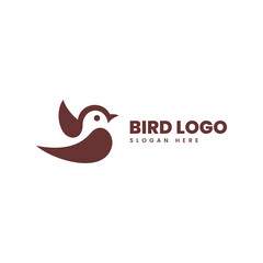 bird silhouette logo design