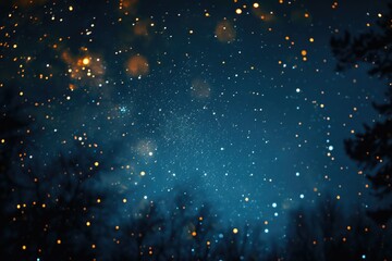 A stunning view of a night sky filled with countless stars. Perfect for celestial-themed projects and backgrounds