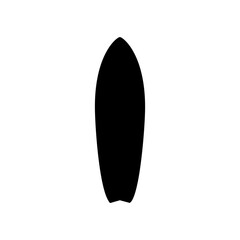 Surfboard icon vector. surfing illustration sign. surf riding symbol or logo.